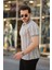 Erkek Yakalı Örme Kumaş Kısa Kollu T-Shirt 2