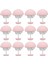 Menashop Pembe Nevresim Takımı 12 Parça Nevresim Iğnesi, Yorgan Kılıfı Klipsleri Nevresim, Yastık, Perdeler Için Nevresim Tutucu (Pembe) 1
