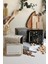 Menashop Dikdörtgen Saklama Kabı 80X120 3 Lü Set, Terrazo (Terrazo) 1
