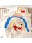 Menashop Winnie The Pooh Balloon Karakter BASKILI%100 Pamuk Nevresim Takımı, Çok Renkli, Bebek (Nevresim: 100X150 Cm/çarşaf: 120X180 cm / 2 Adet Yastık Kılıfı: 35X45 Cm) 2