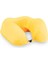 Menashop Metrashop Home Bedding Visco Ortopedik Seyahat Yastığı-Visco Yastık,çıkarılabilir Kılıf, Lüks Seyahat Yastığı Sarı 1