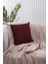 Menashop Home Bordo Sade Panorama Kırlent Kılıfı Çok Farklı Renk Seçeneğiyle, 50 x 50 3