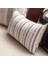 Menashop Concept Alba Striped Kırlent Ekru Kahve 30 x 50 cm 2