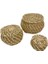 Menashop IKE-803.281.45 Fryken Kapaklı Sepet, Deniz Yosunu, Sahil Yulafı, 3'lü Set 3