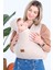 Premium Organik Pamuk Sırt Destekli Cepli Şapkalı Bebek Taşıyıcı Sling Bebek Taşıma Şalı Esnek Wrap 4