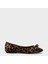 Aveline Saten Leopar Kadın Babet 1