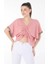 V Yaka Büzgülü Detaylı Bluz 4