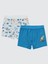 Erkek Çocuk 2'li Boxer Set 2-10 Yaş Standart 1