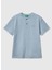 Baskılı Mavi Erkek Çocuk T-Shirt 3F4JC10NN 1