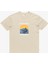 EQYZT08004 Feel The Outsıde Ss Tee Gri Bisiklet Yaka Normal Kalıp Baskılı Erkek T-Shirt 4