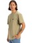 EQYZT07711 Basıc Ss Tee Young Men Haki Bisiklet Yaka Normal Kalıp Erkek T-Shirt 3
