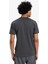 EQYZT08004 Feel The Outsıde Ss Tee Antrasit Bisiklet Yaka Normal Kalıp Baskılı Erkek T-Shirt 3