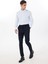 Bağlamalı Bel Normal Paça Slim Fit Lacivert Erkek Pantolon ACE001252275_LAC 1