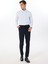 Bağlamalı Bel Normal Paça Slim Fit Lacivert Erkek Pantolon ACE001252275_LAC 2