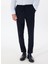 Bağlamalı Bel Normal Paça Slim Fit Lacivert Erkek Pantolon ACE001252275_LAC 3