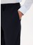Bağlamalı Bel Normal Paça Slim Fit Lacivert Erkek Pantolon ACE001252275_LAC 4