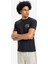 EQYKT04373 Lap Tıme Ss Tee Siyah Bisiklet Yaka Normal Kalıp Erkek T-Shirt 1