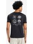 EQYKT04373 Lap Tıme Ss Tee Siyah Bisiklet Yaka Normal Kalıp Erkek T-Shirt 4