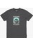 EQYZT08004 Feel The Outsıde Ss Tee Antrasit Bisiklet Yaka Normal Kalıp Baskılı Erkek T-Shirt 4