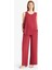 Regular Fit Esnek Belli Bağcıklı Plaj Pantolonu-Fall in Love D9763AX25SM 2