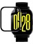 Xiaomi Redmi Watch 5 Active Uyumlu Tam Kaplayan Kavisli Siyah Çerçeveli Pet Saat Ekran Koruyucu 1