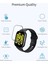 Xiaomi Redmi Watch 5 Active Uyumlu Tam Kaplayan Kavisli Siyah Çerçeveli Pet Saat Ekran Koruyucu 3