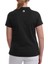 Kadın Stretch Pique Polo Yaka Siyah T-Shirt 88492 3