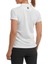 Kadın Stretch Pique Polo Yaka Beyaz T-Shirt 88493 2
