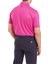 Çiçek Baskılı Polo Yaka Golf T-Shirt Fuşya 81616 2