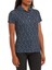 Kadın Floral Print Lisle Lacivert T-Shirt 80240 1