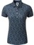 Kadın Floral Print Lisle Lacivert T-Shirt 80240 3