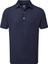 Stretch Lisle Nokta Baskı Polo Yaka Lacivert Golf T-Shirt 90356 1