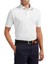 Stretch Pique Solid Polo Yaka Beyaz Golf T-Shirt 91823 1
