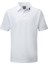 Stretch Pique Solid Polo Yaka Beyaz Golf T-Shirt 91823 3