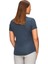 Kadın Flow Bomber T-Shirt Taş Mavi WPO20210718 3