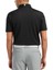 Stretch Pique Solid Polo Yaka Siyah Golf T-Shirt 91822 2