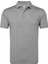 Çiçek Baskılı Polo Yaka Golf T-Shirt Çakıl Gri 81622 4