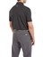 Stretch Lisle Nokta Baskı Polo Yaka Siyah Golf T-Shirt 81676 2