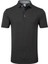 Stretch Lisle Nokta Baskı Polo Yaka Siyah Golf T-Shirt 81676 3
