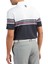 Stretch Pique Renk Bloklu Polo Yaka Wht/nvy Golf T-Shirt 90365 2