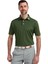 Stretch Pique Solid Polo Yaka Yeşil Golf T-Shirt 84455 1