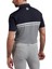 Stretch Pique Renk Bloklu Polo Yaka Gry/wht/nvy Golf T-Shirt 90371 2