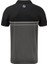 Stretch Pique Renk Bloklu Polo Yaka Blk/wht Golf T-Shirt 84468 4