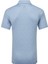 Çiçek Baskılı Polo Yaka Golf T-Shirt Mavi 81618 4