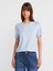 31791 Bisiklet Yaka Modal T-Shirt-Açık Mavi 1