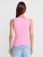 31778 Dantel Detaylı Top-Pembe 2