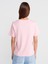 31763 Bisiklet Yaka T-Shirt-Toz Pembe 2