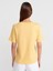 31763 Bisiklet Yaka T-Shirt-Sarı 2
