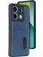 Xiaomi Redmi Note 13 Pro 5g Kılıf Sara Kartvizitli Deri Kılıf - Lacivert Gnzrz 1