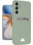 Samsung Galaxy A16 5g Kılıf Kelvin Kartvizitli Silikon - Su Yeşili Gnzrz 2